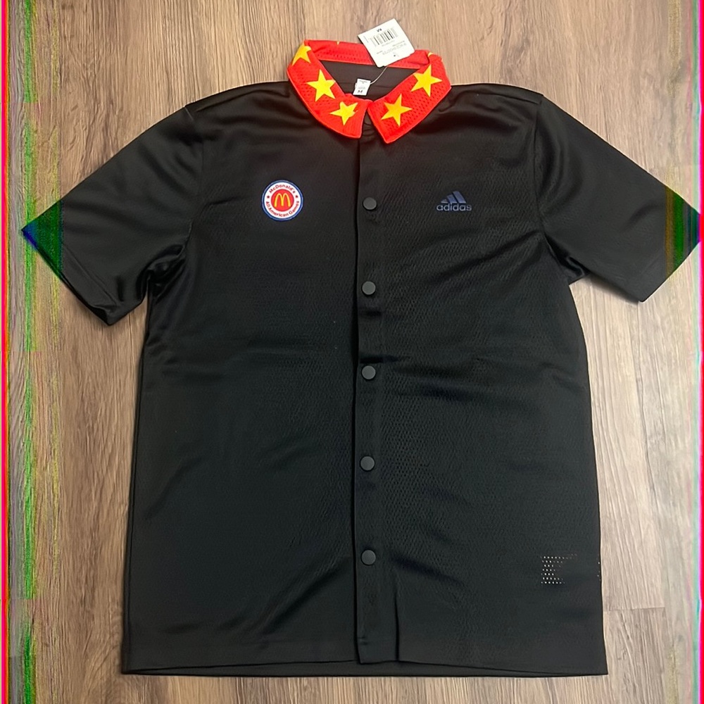 Adidas McDonald’s All-American Game Button-Up Shooting Shirt